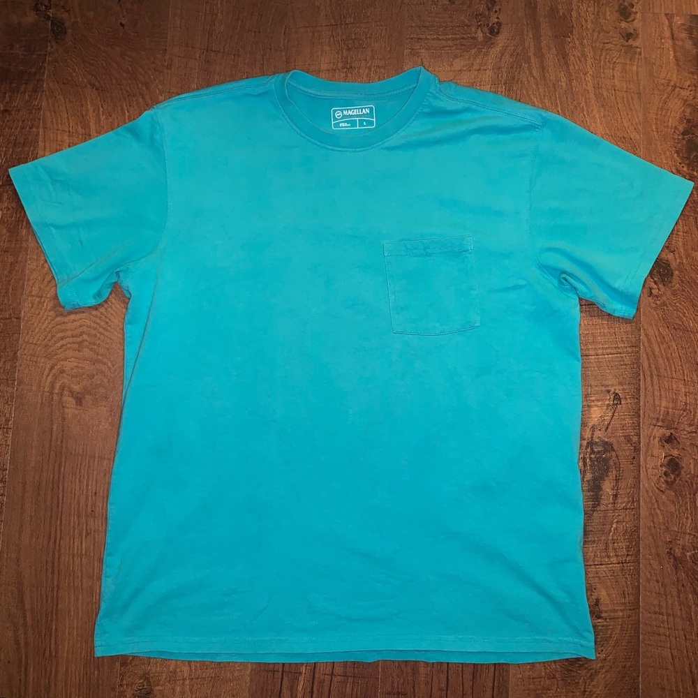 Magellan Fishing Outdoor T Shirt Teal